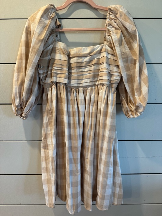 Abercrombie & Fitch Dresses & Skirts - Abercrombie & Fitch Gingham Smocked Babydoll Dress